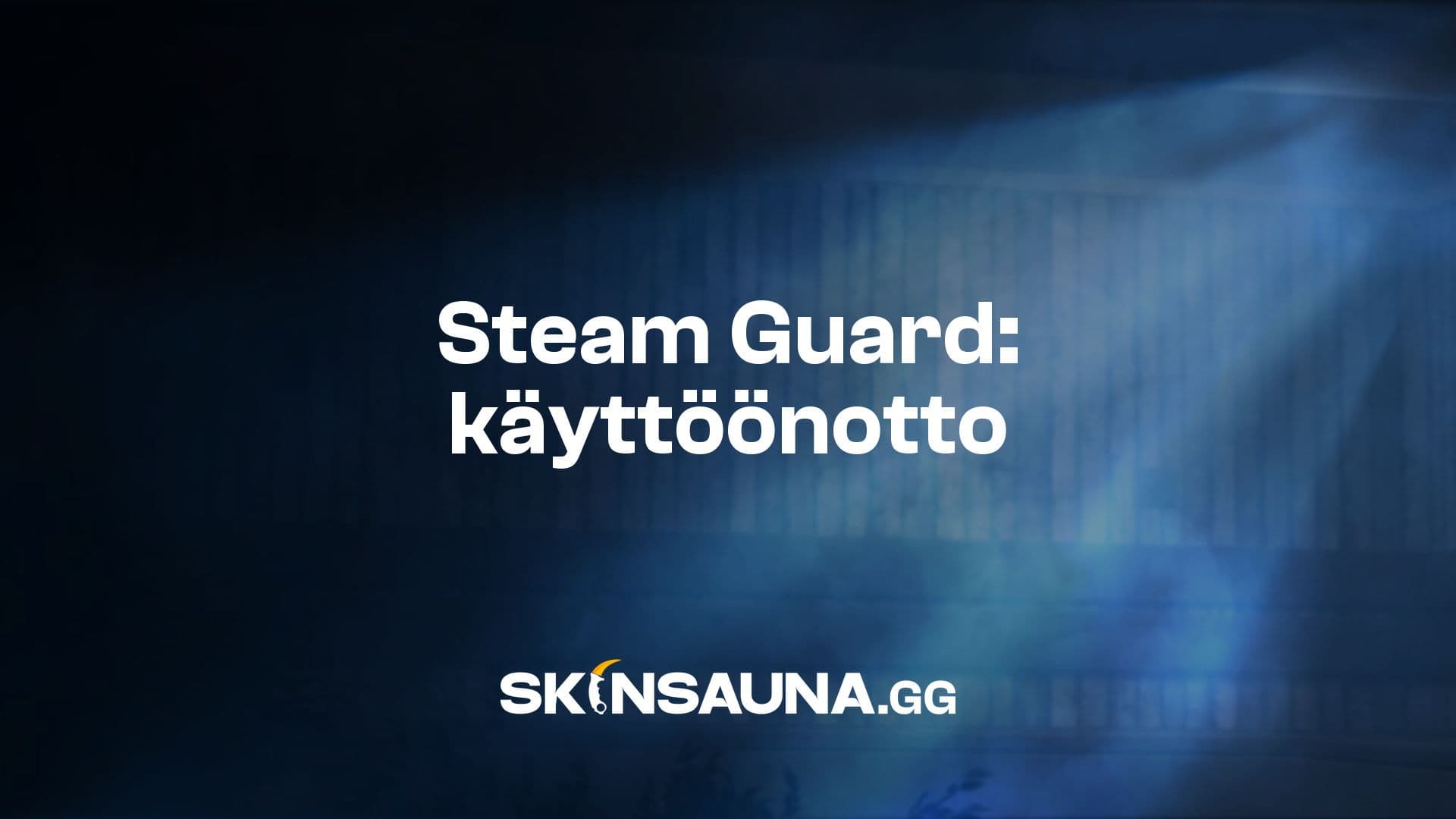 Steam Guard Mobile Authenticator avoinna puhelimessa Steam-tilin suojauksen käyttöönottoa varten